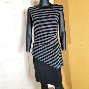 Enfocus Black and silver dress